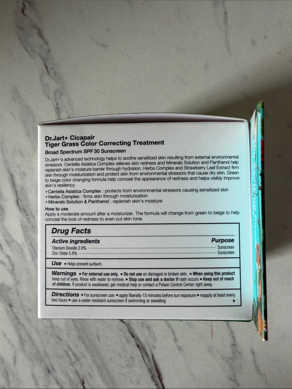 Dr.Jart+ Cicapair Tiger Grass Color Correcting Treatment - Green - Picture 5 of 5